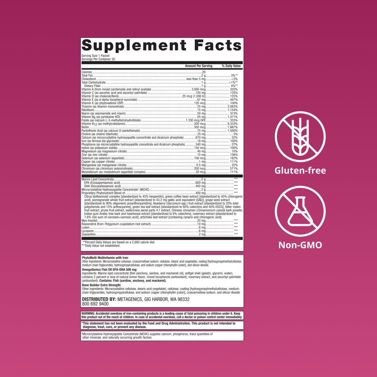 Wellness Essentials® Women's Daily Packs 1