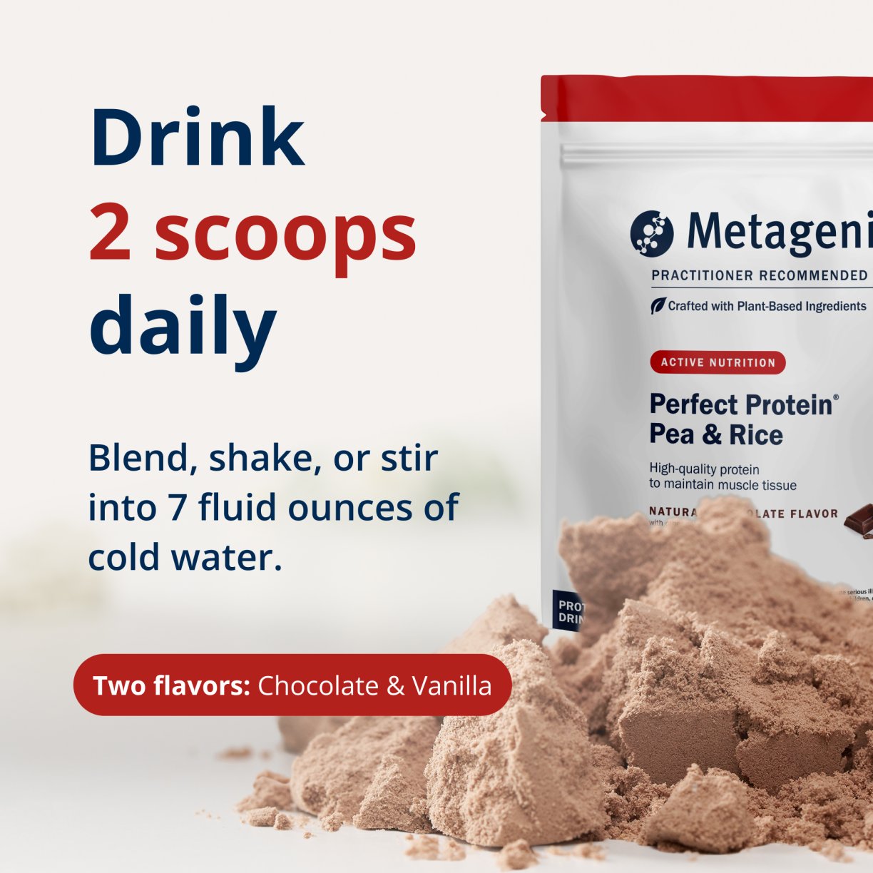 Perfect Protein® Pea & Rice Powder 1