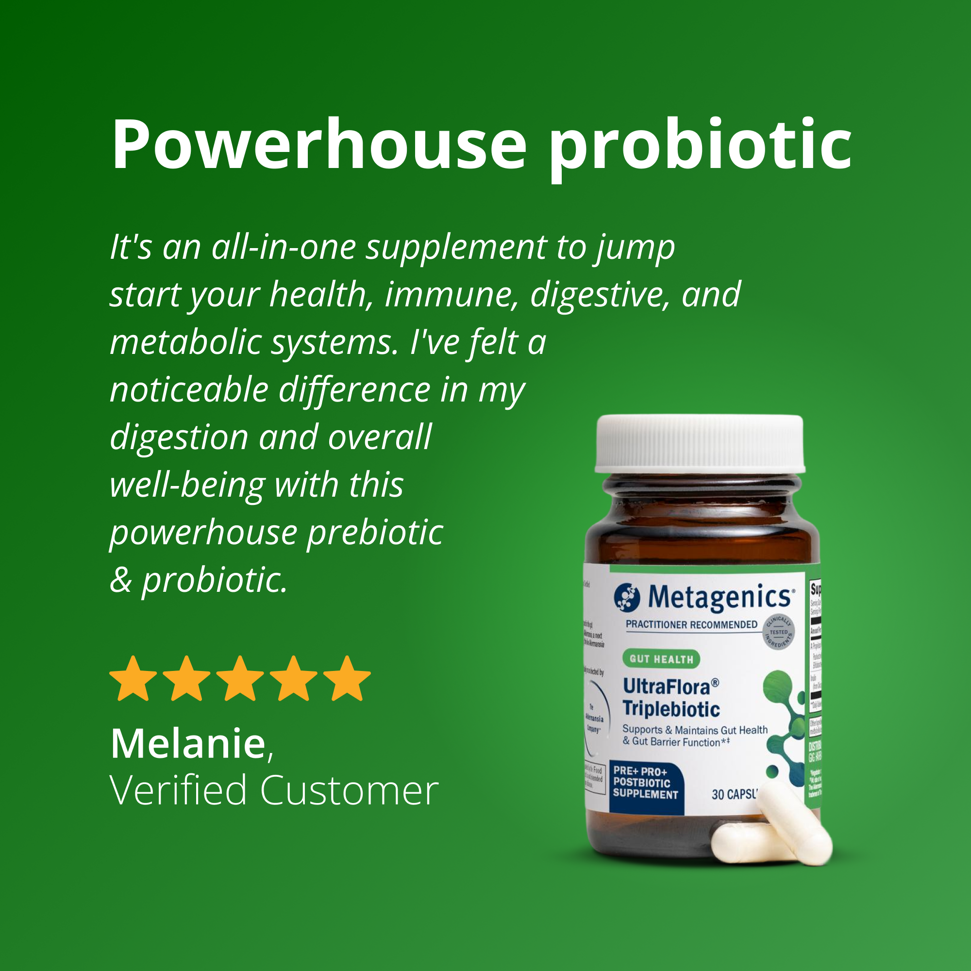 UltraFlora® Triplebiotic with Akkermansia 4