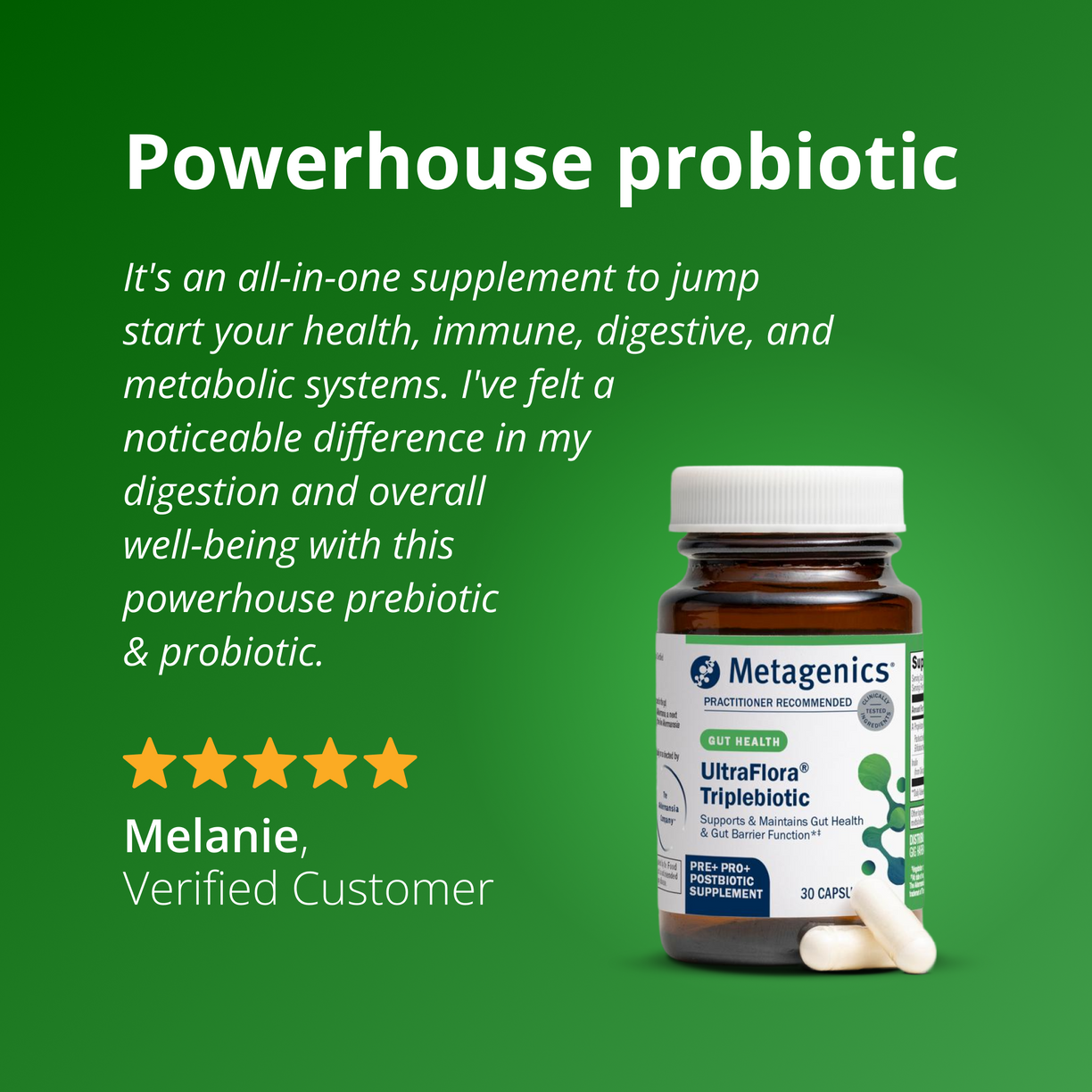 UltraFlora® Triplebiotic with Akkermansia 4