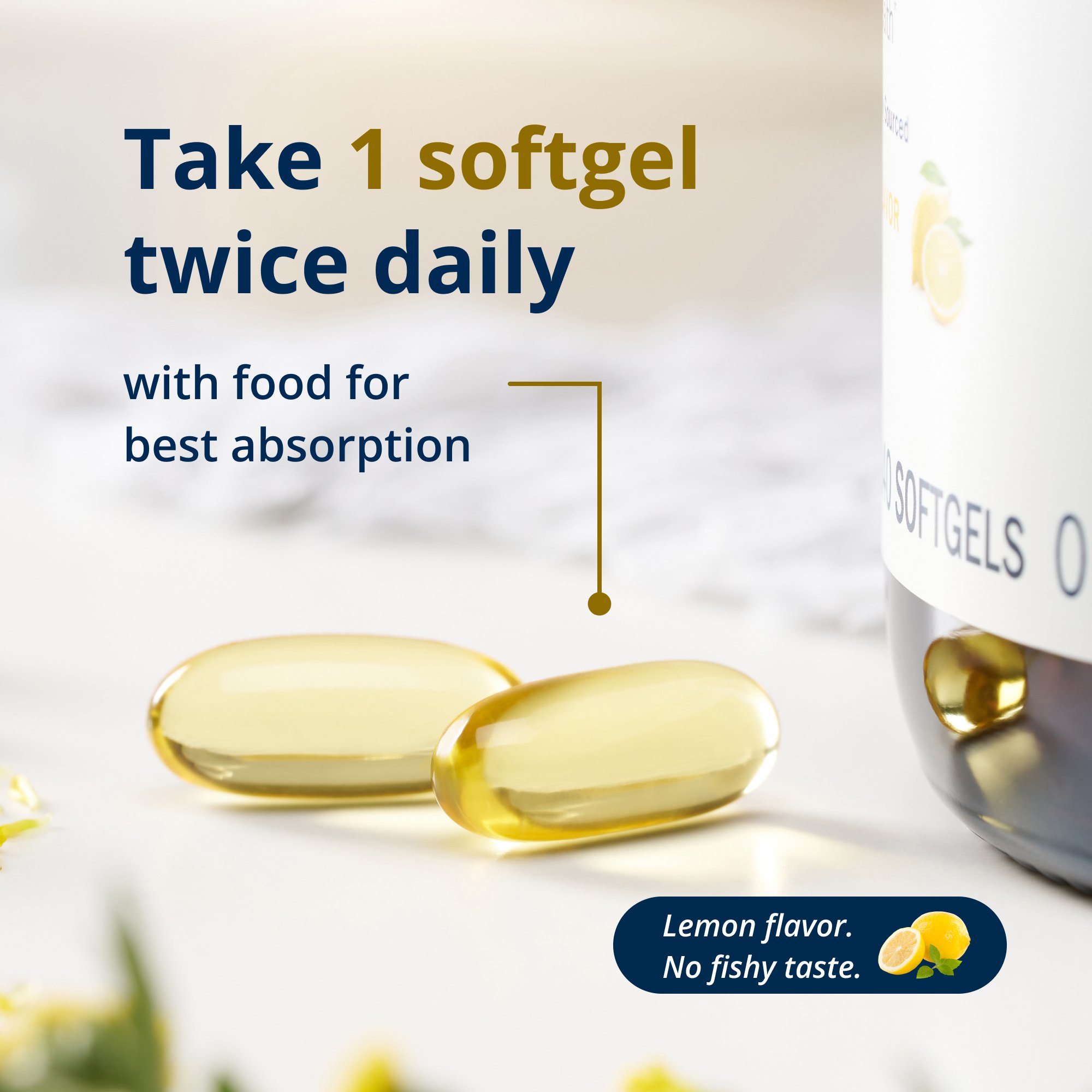 OmegaGenics® Fish Oil EPA-DHA 1000 mg 1