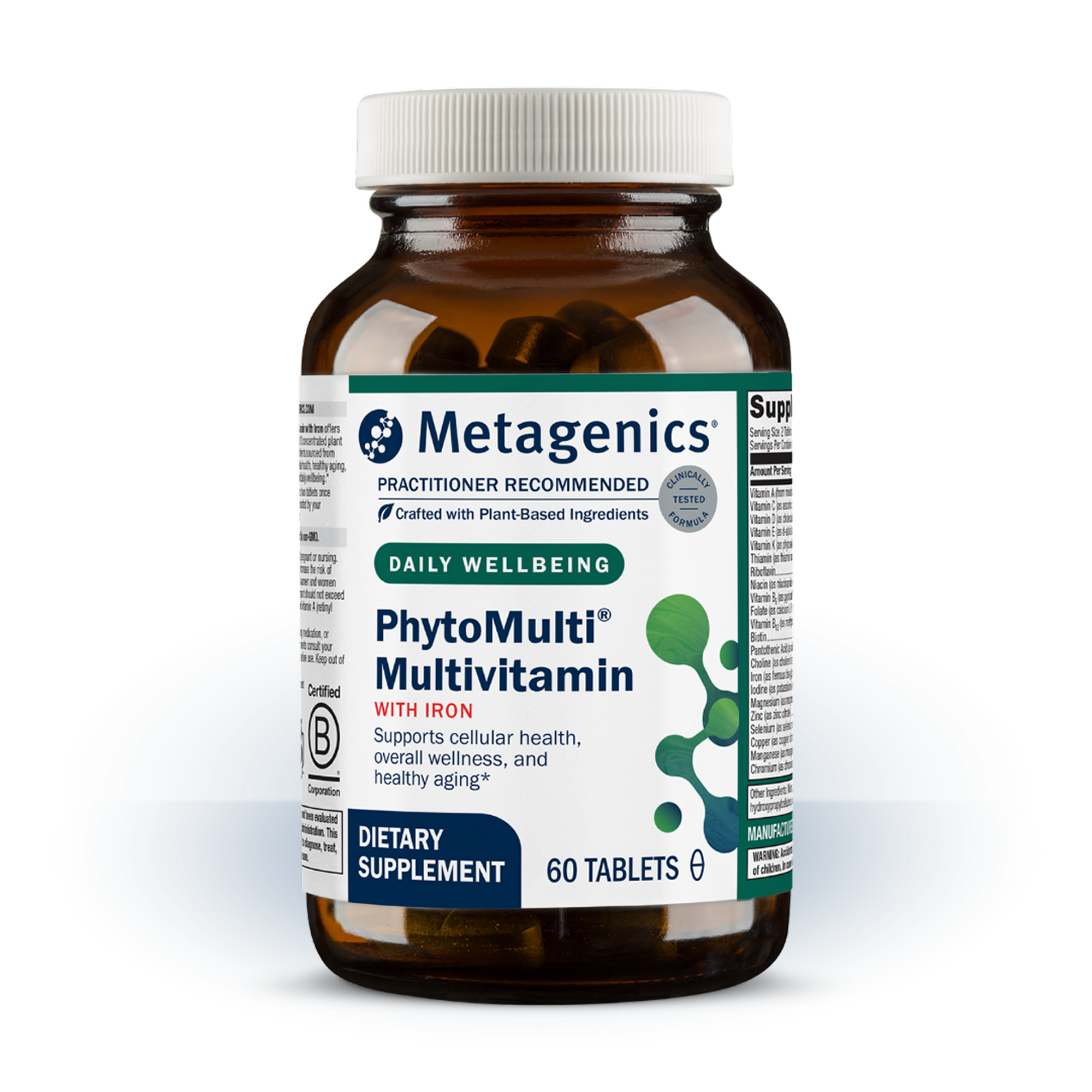 PhytoMulti® Multivitamin with Iron
