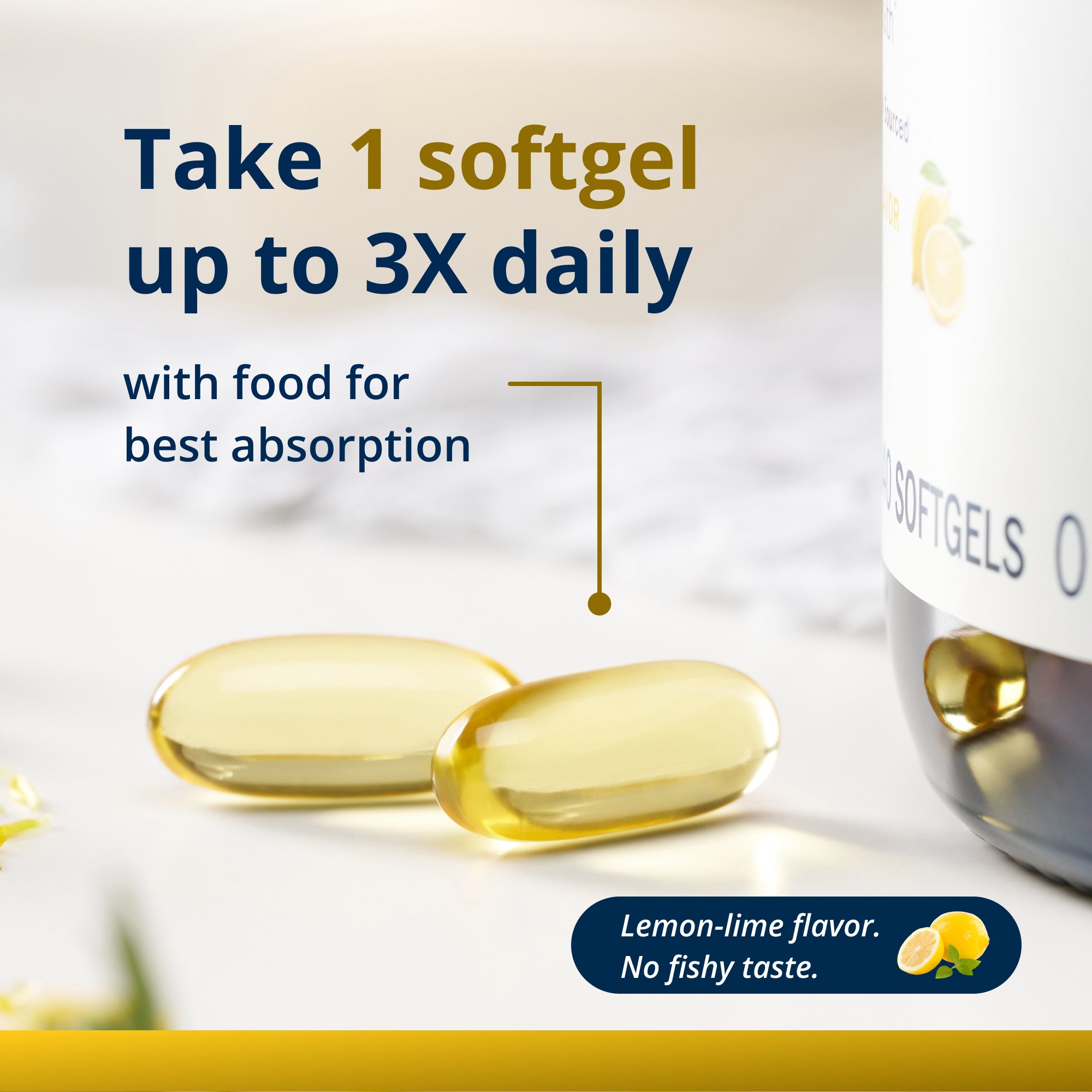 OmegaGenics® Fish Oil EPA-DHA 1000 mg 1