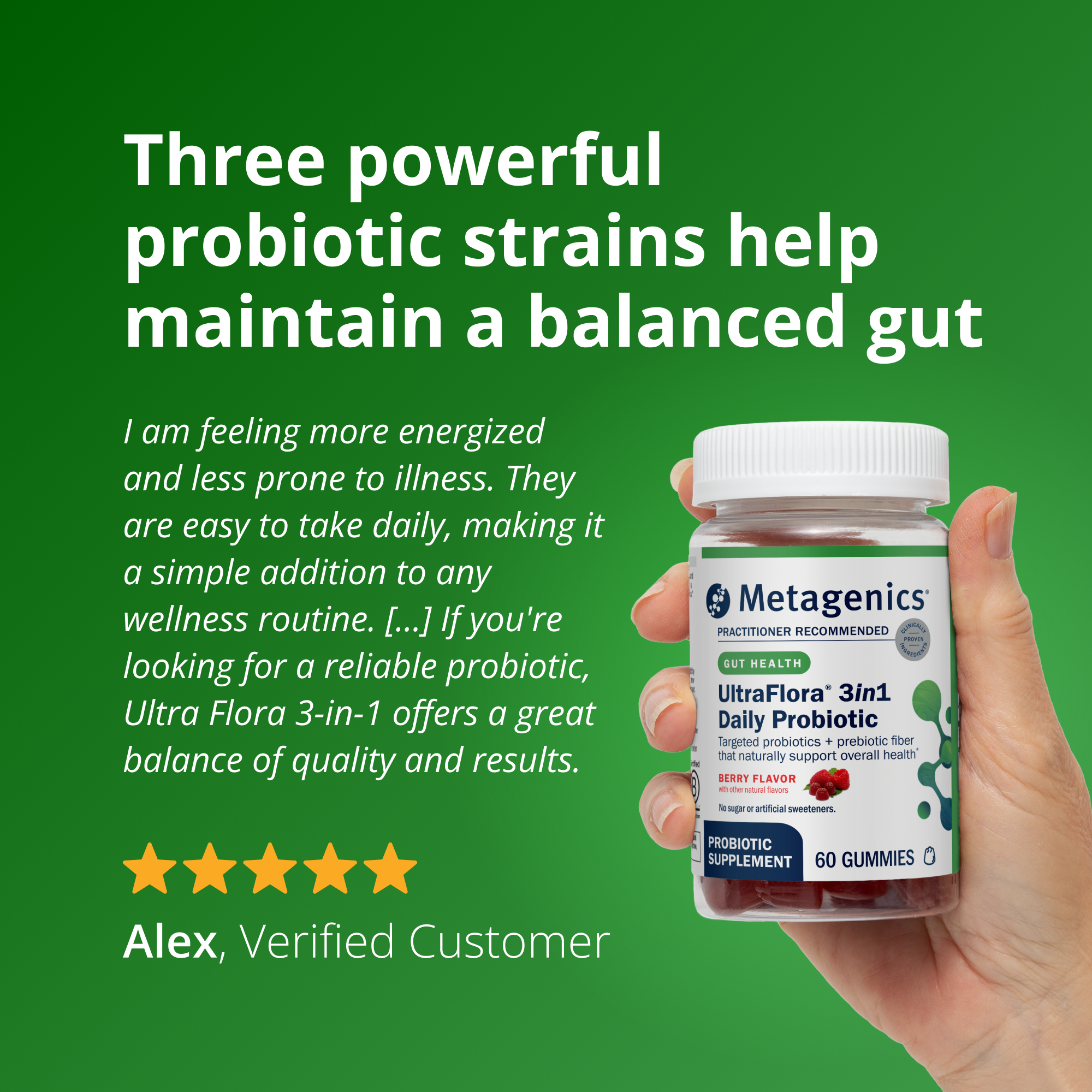 UltraFlora® 3-in-1 Daily Probiotic 4