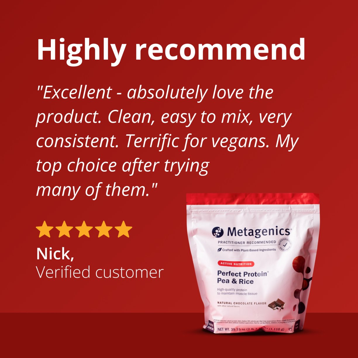 Perfect Protein® Pea & Rice Powder 4