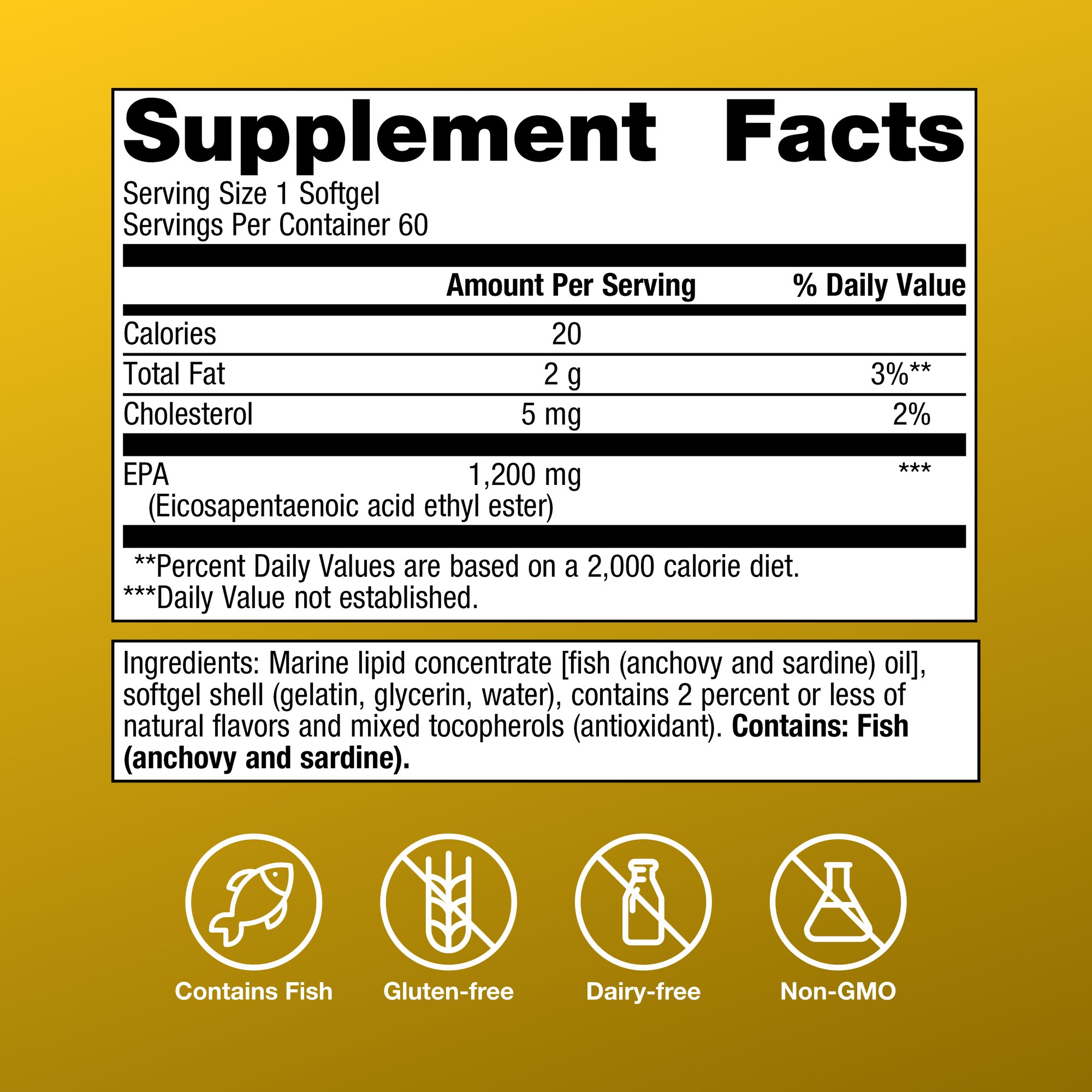 OmegaGenics® Fish Oil EPA 1200 mg 6