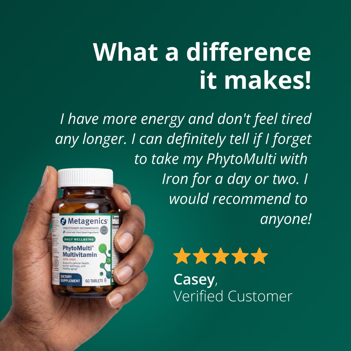 PhytoMulti® Multivitamin with Iron 4