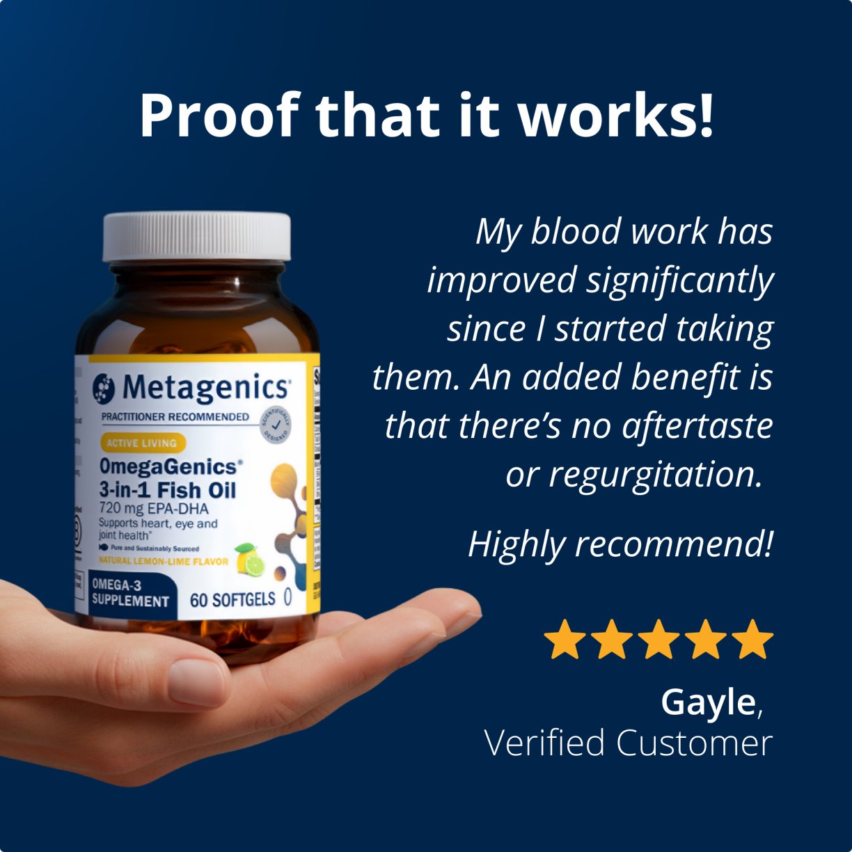 OmegaGenics® Fish Oil EPA-DHA 720 mg 4