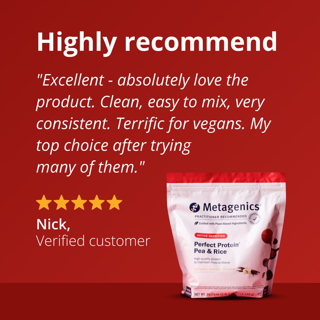 Perfect Protein® Pea & Rice Powder 4