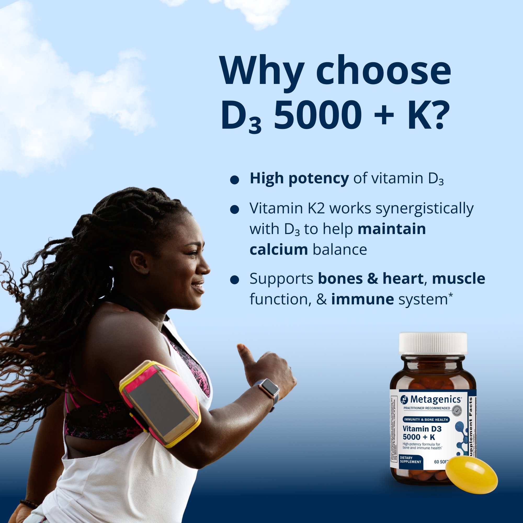 Vitamin D3 5000 + K 2