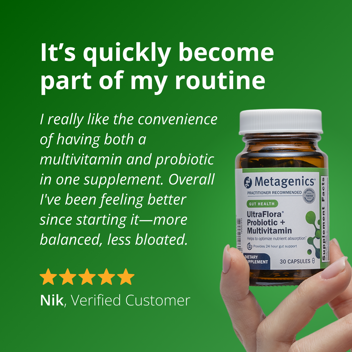 UltraFlora® Probiotic + Multivitamin 4