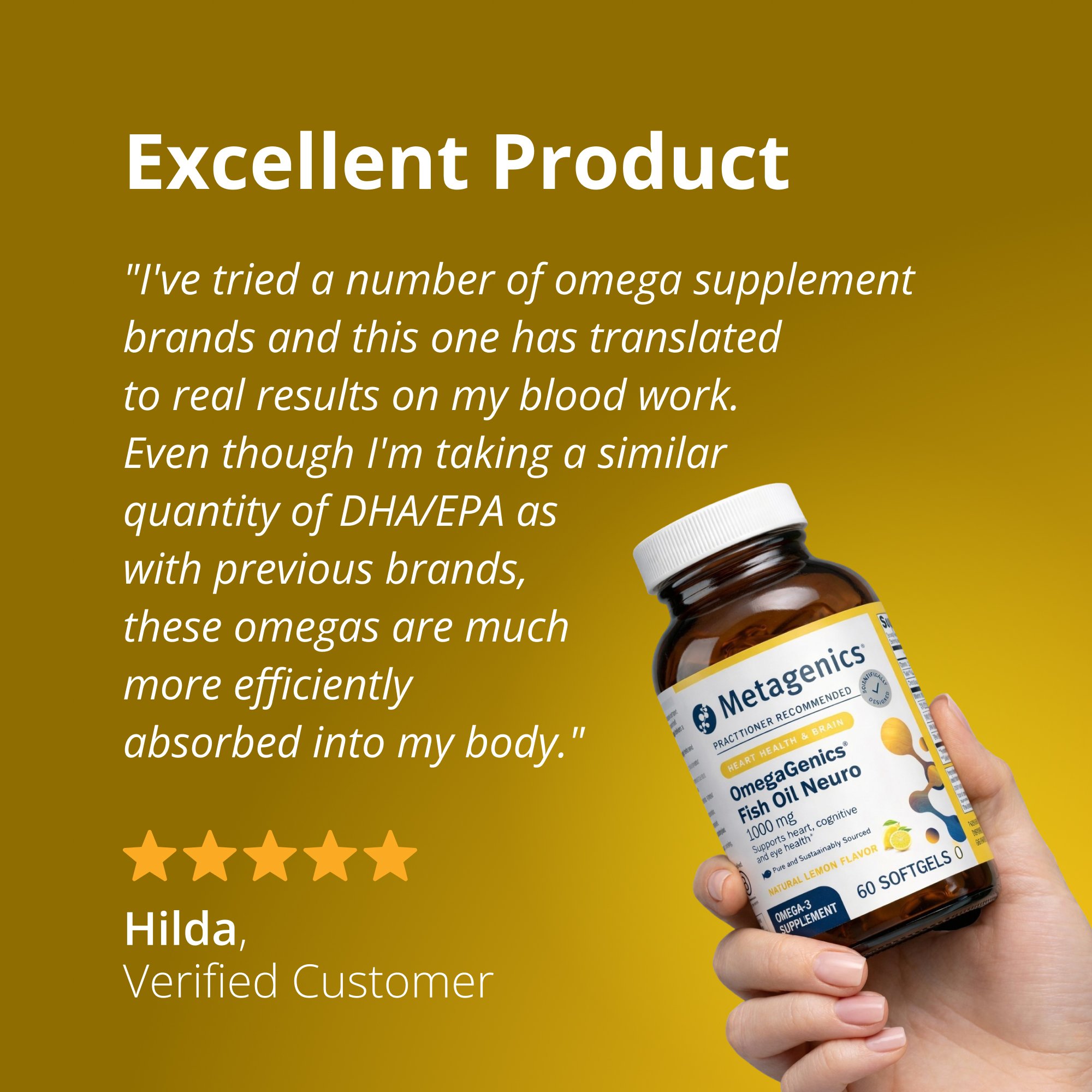 OmegaGenics® Fish Oil Neuro 1000 mg 4