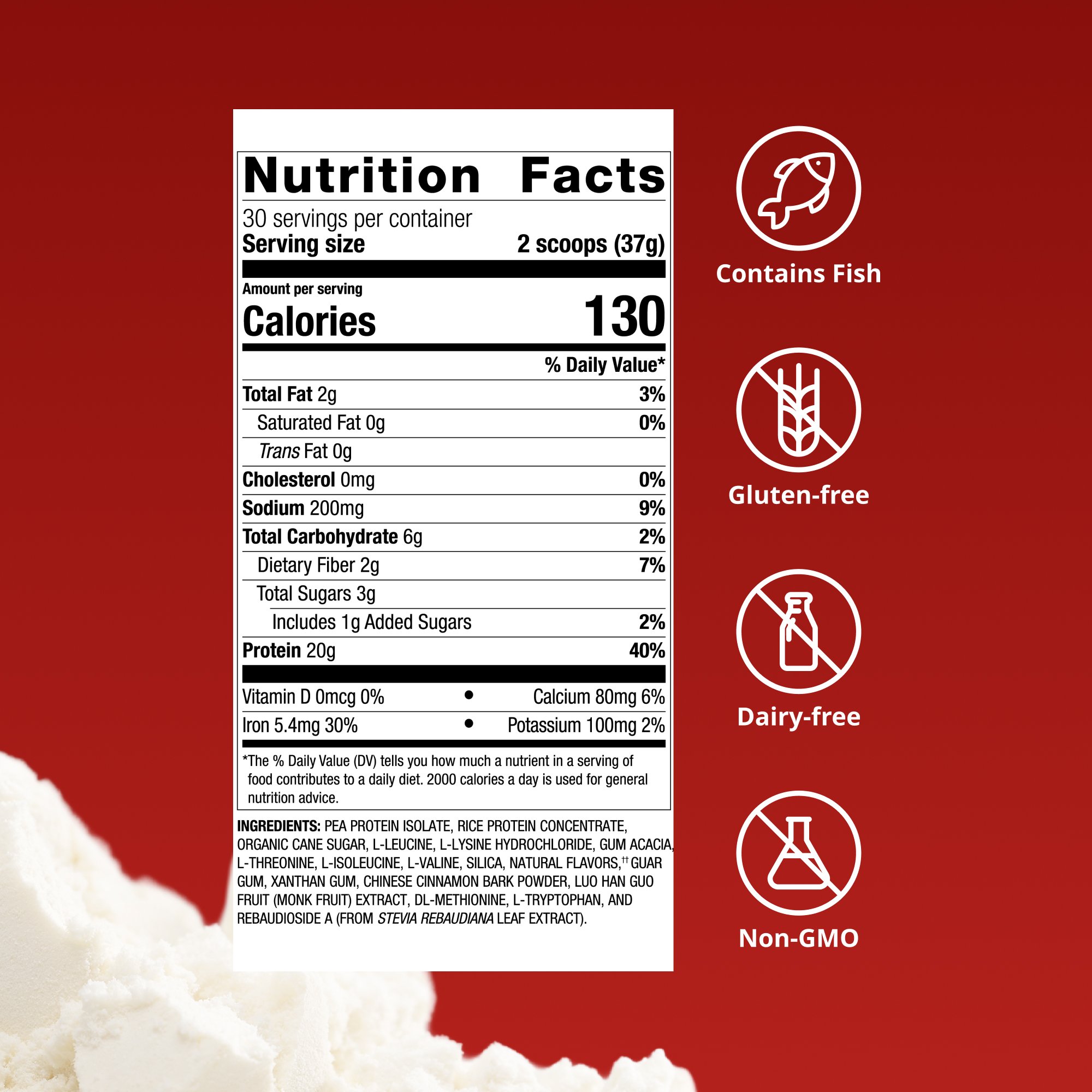 Perfect Protein® Pea & Rice Powder 6