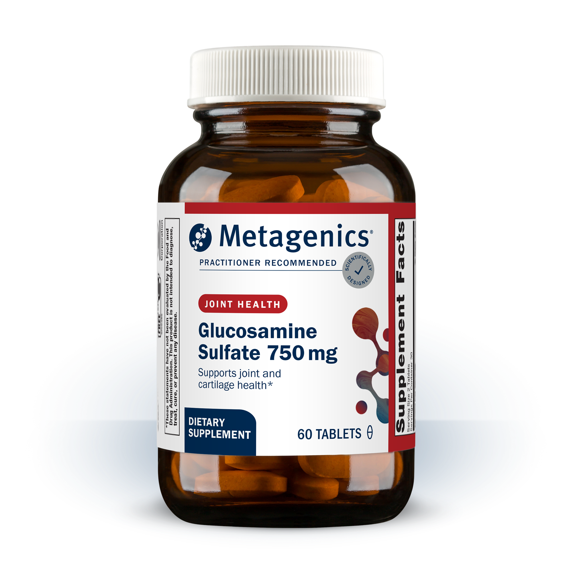 Image of the product Glucosamine Sulfate 750 mg