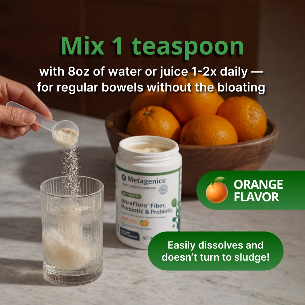 UltraFlora® Fiber + Prebiotics + Probiotics 1