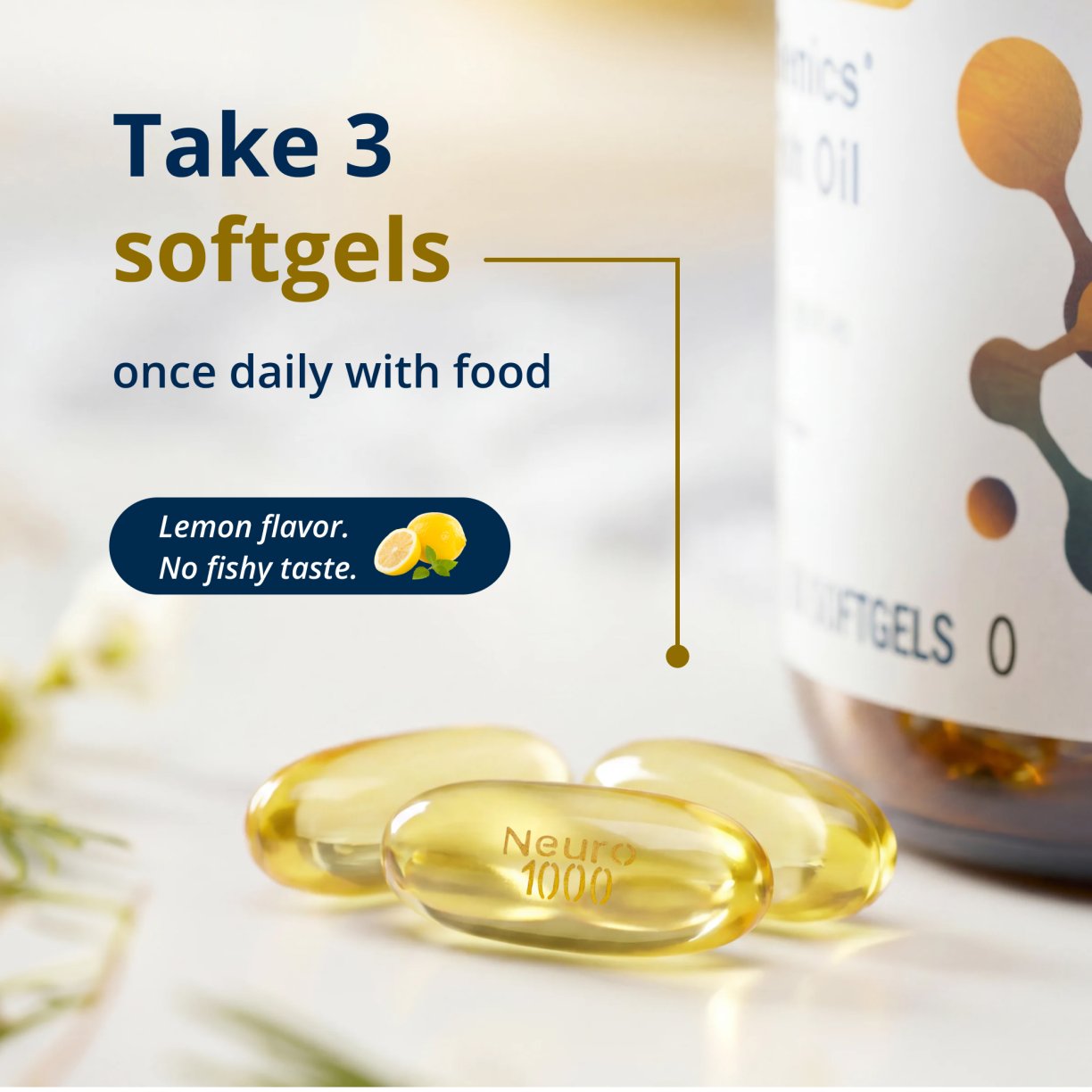 OmegaGenics® Fish Oil Neuro 1000 mg 1