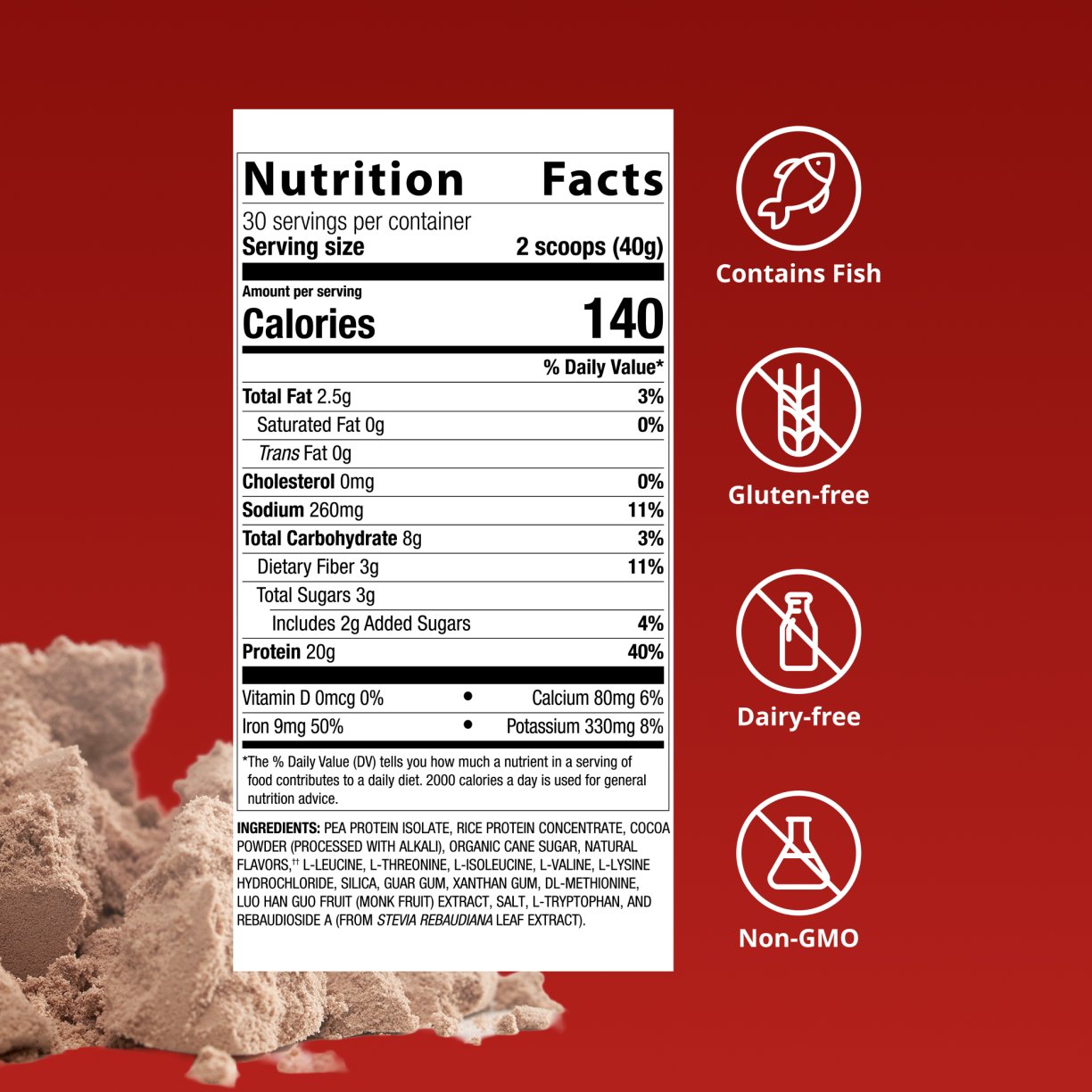 Perfect Protein® Pea & Rice Powder 6