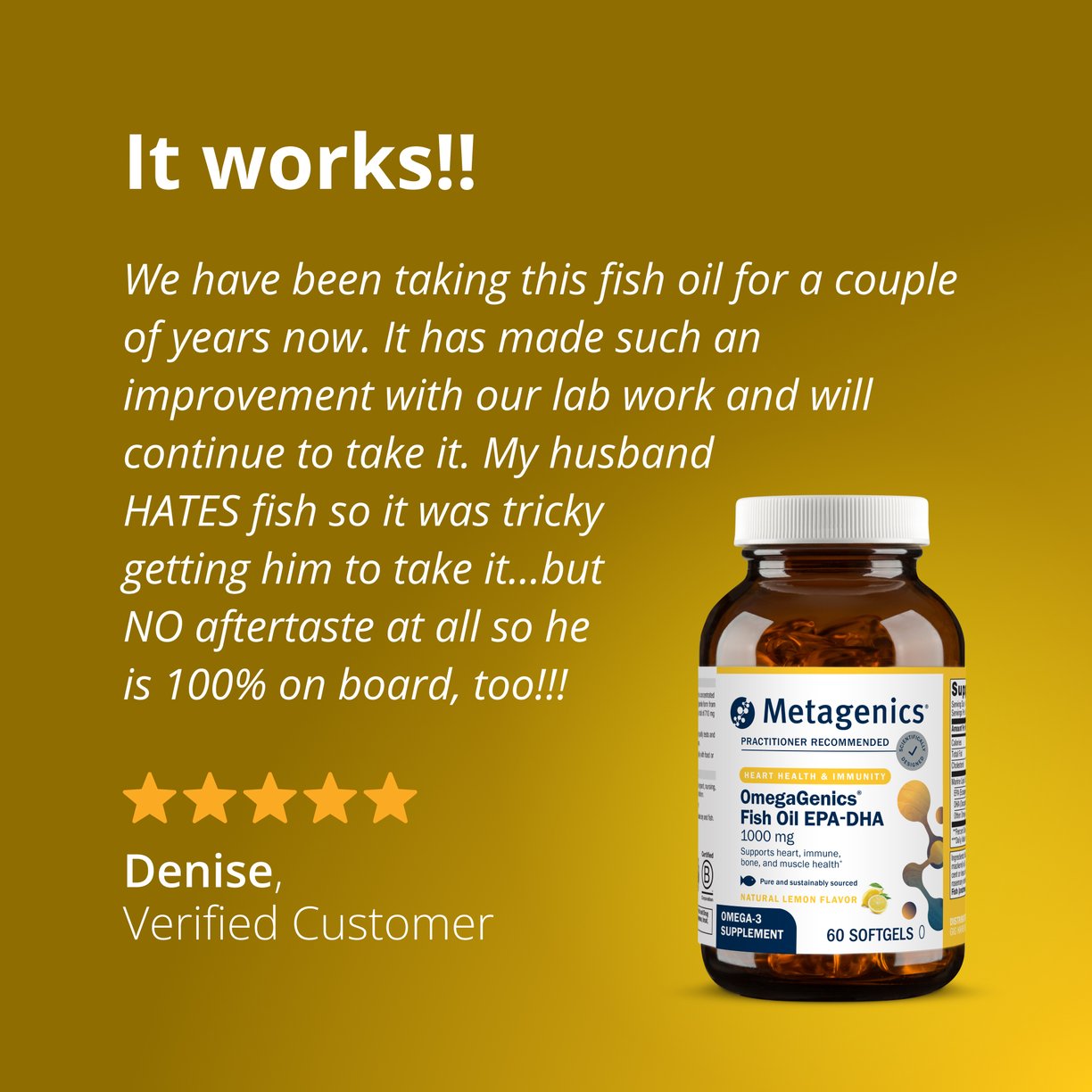 OmegaGenics® Fish Oil EPA-DHA 1000 mg 5