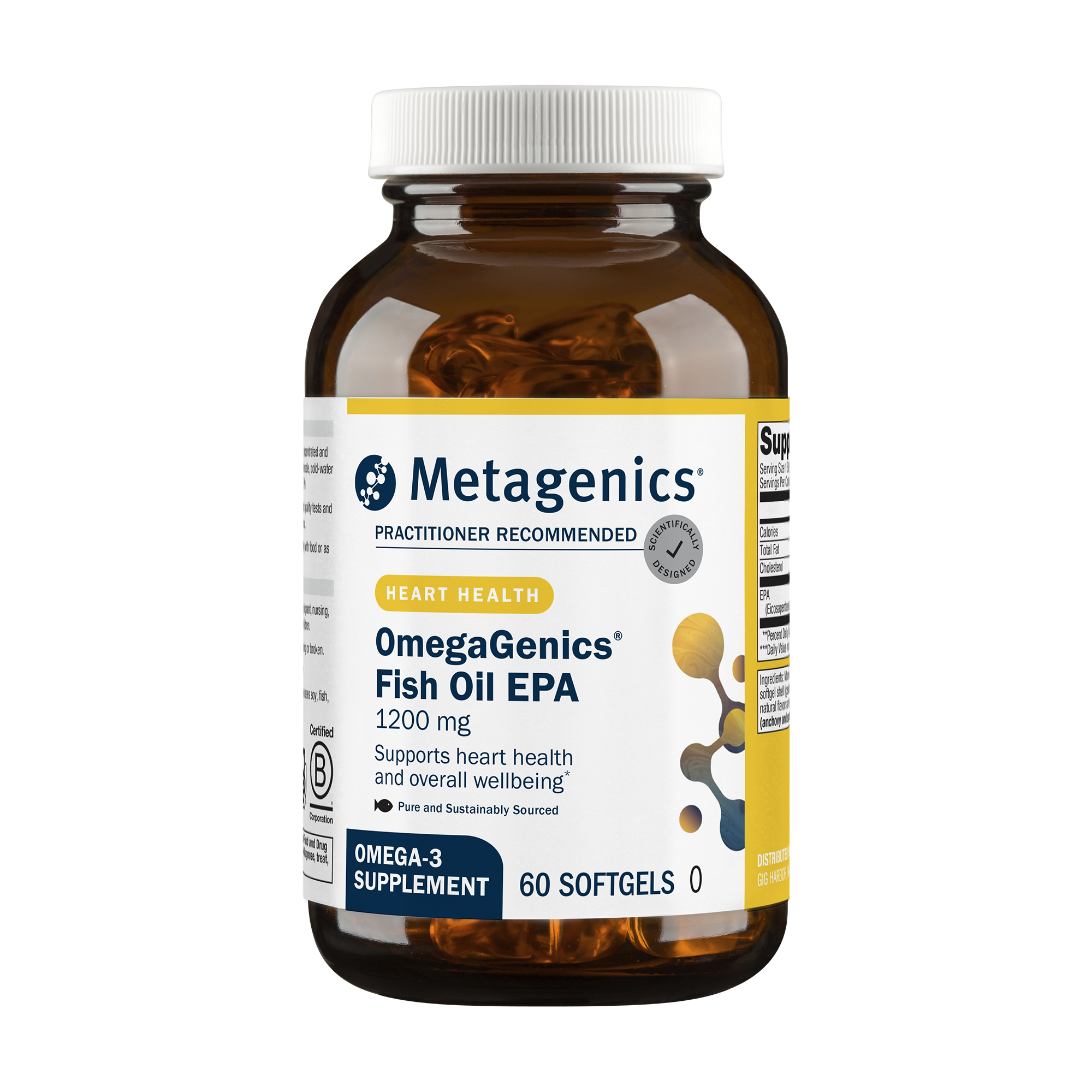 OmegaGenics® Fish Oil EPA 1200 mg 0