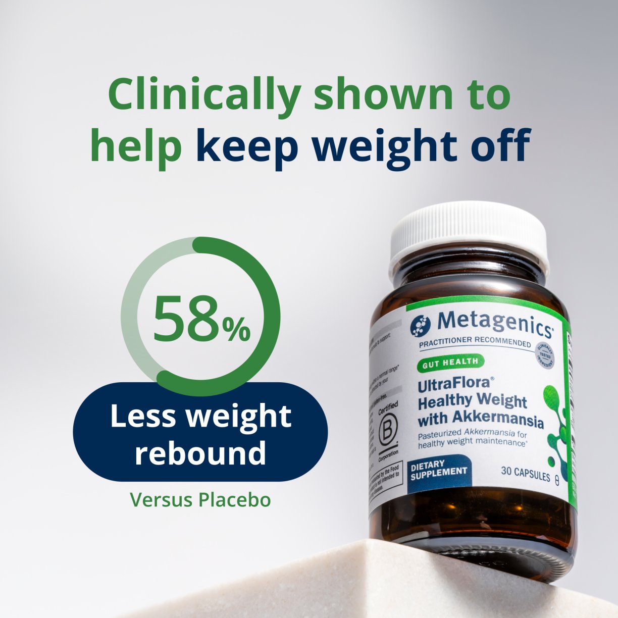 UltraFlora® Healthy Weight with Akkermansia 3