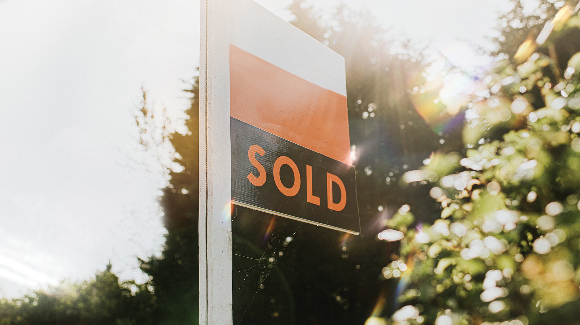 Sold sign