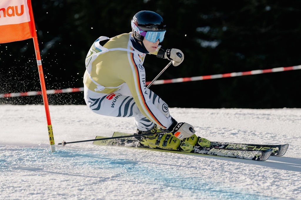 Berchtesgaden, Scharitzkehlalm, Deutschland, Bayern, 31.01.2026:
Riesenslalom