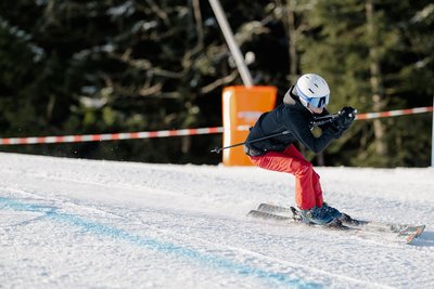 Berchtesgaden, Scharitzkehlalm, Deutschland, Bayern, 31.01.2026:
Riesenslalom