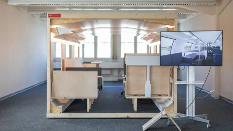 Vari gruppi di clienti testano i concetti di posti a sedere