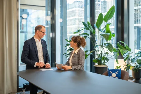 Entretien entre Alexander Muhm et Sabine Baumgartner