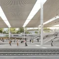 Siegerprojekt Basel SBB West: Einbindung und grosszügiges Dach überzeugen