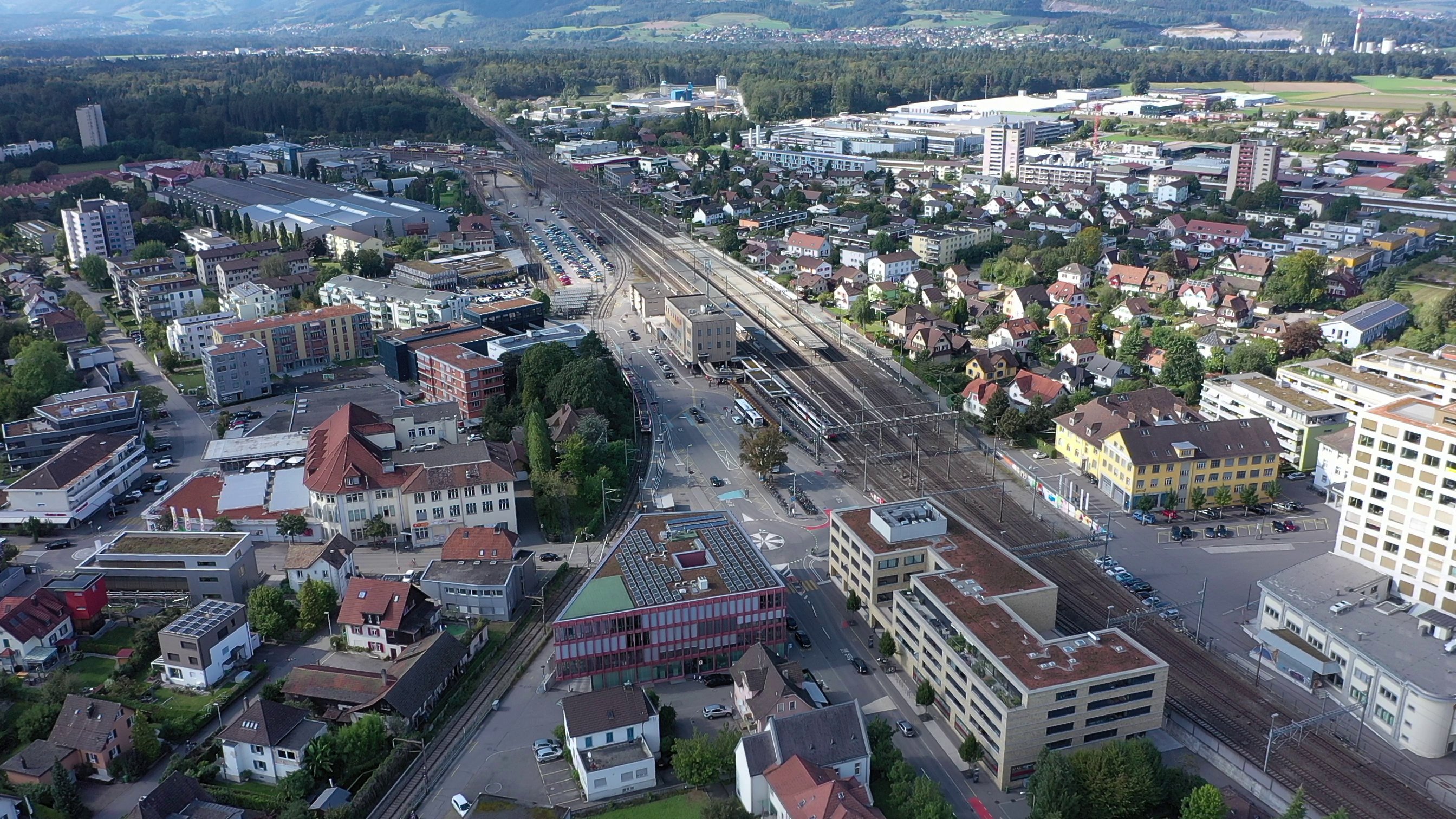 Baustart am Bahnhof Lenzburg im Herbst 2026