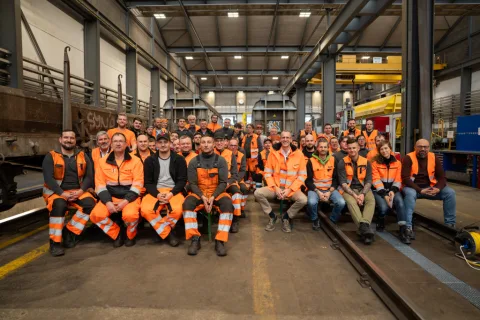 Il team del centro servizi di Muttenz