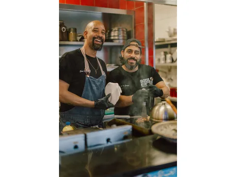 I due proprietari Jason Anto e Apo Aziz.