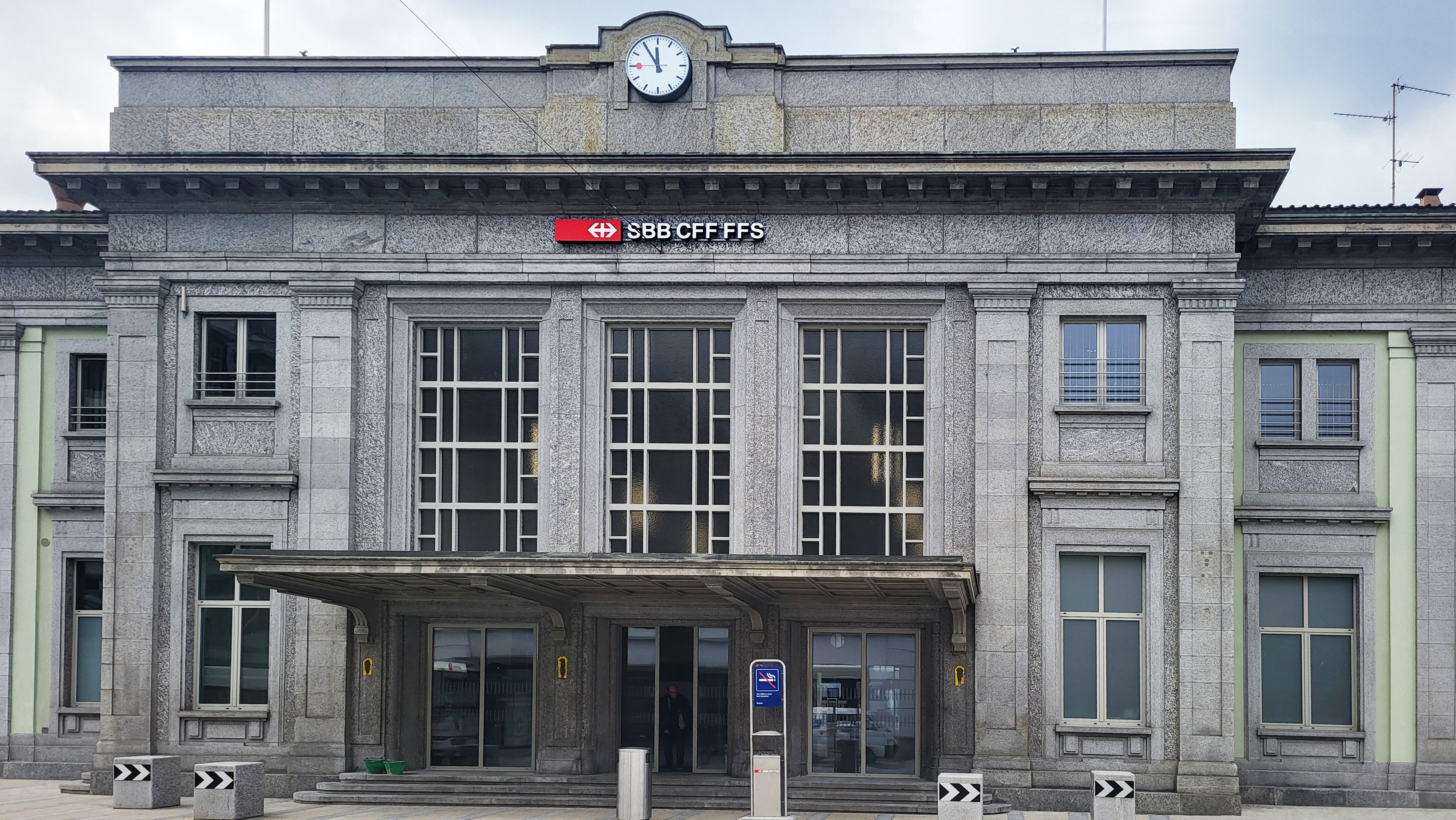 La rinnovata stazione di Chiasso si presenta