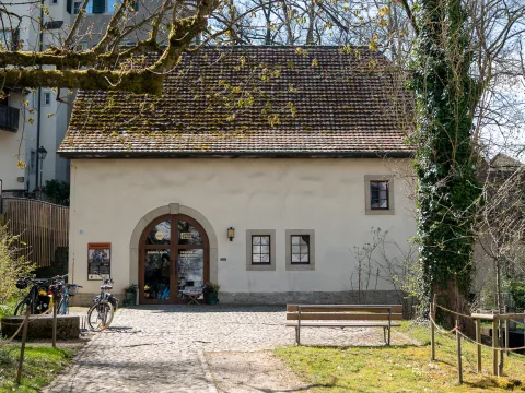 Fassade der alten Mühle.