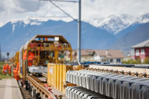 Travaux sur les voies