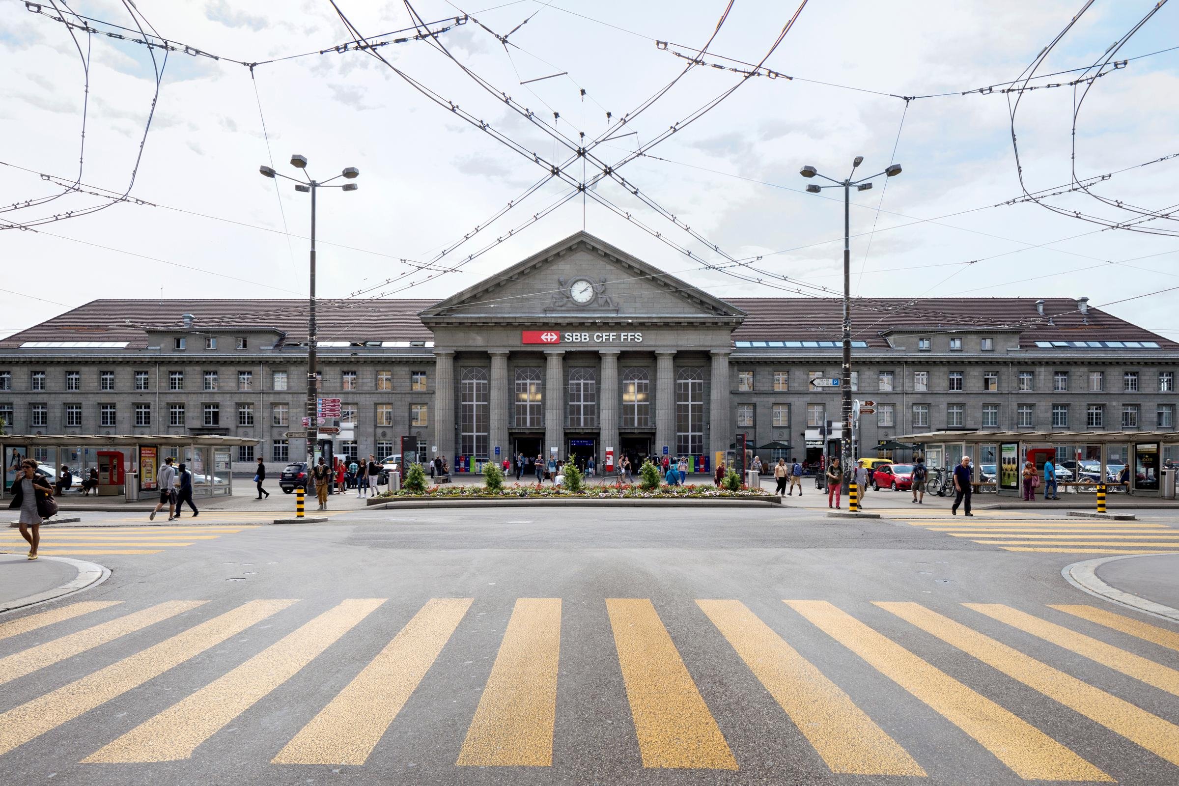 Trains remplacés par des bus à la gare de Bienne pendant deux week-end