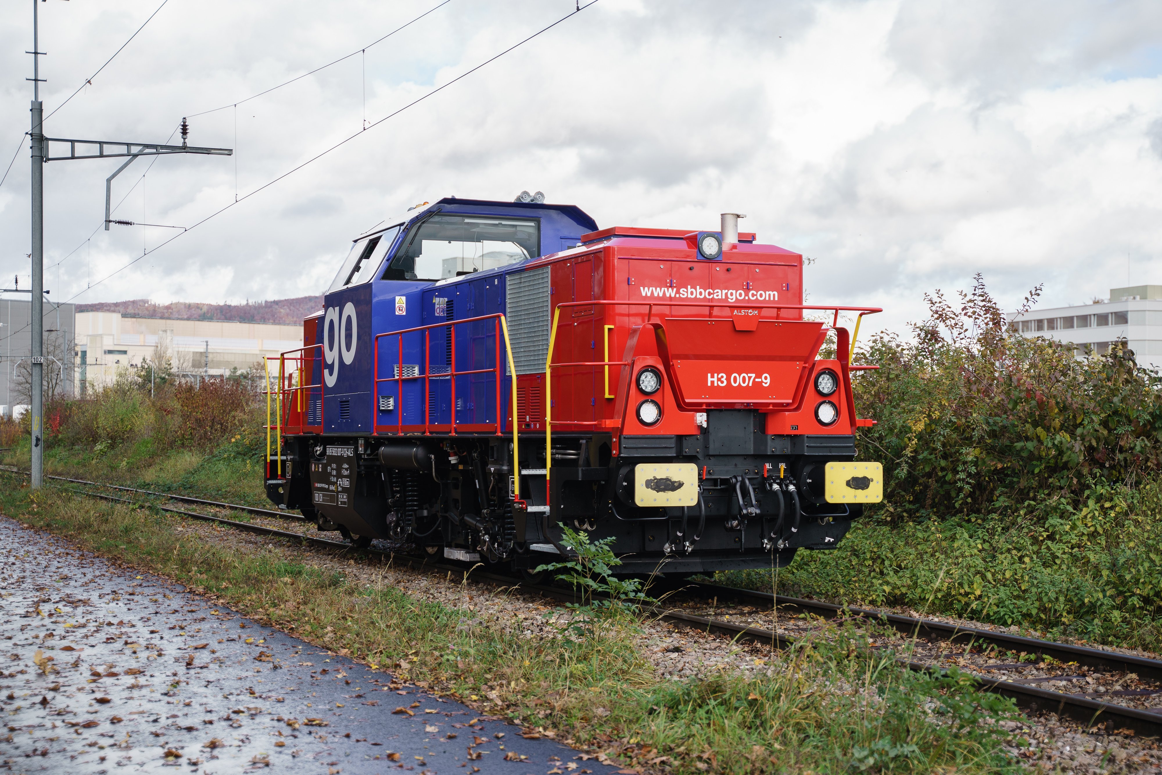Immagine esemplificativa di una locomotiva di manovra H3