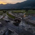Secondo binario tra Contone e il Ponte Ticino: raggiunta un’importante tappa dei lavori
