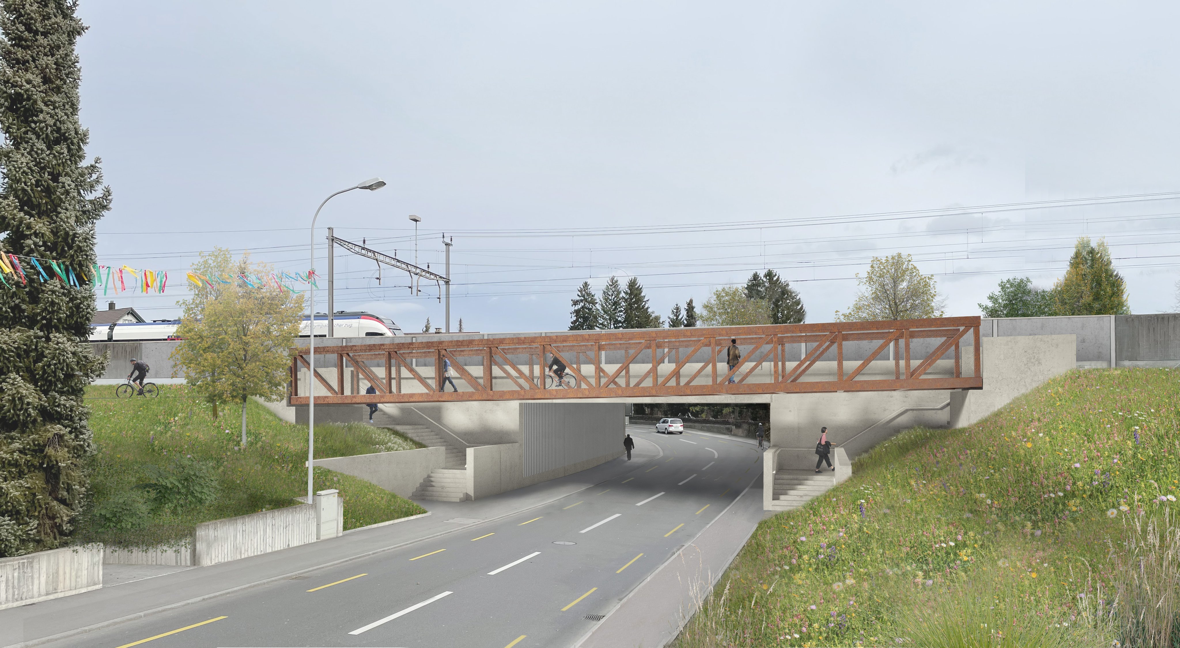 SBB plant Neubau: Unterführung Zürcherstrasse in Muri wird ersetzt