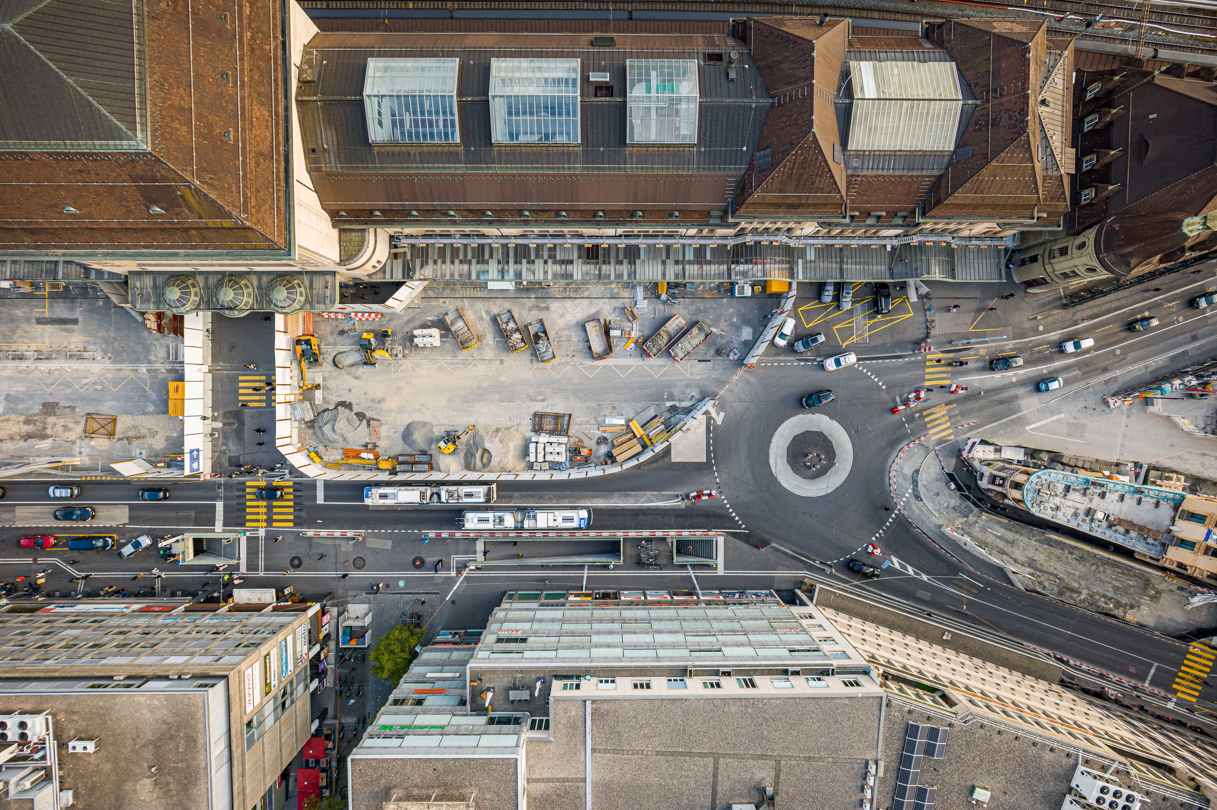Démarrage des travaux du sous-sol de la place de la Gare de Lausanne