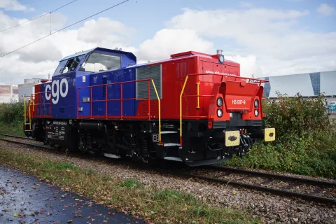 Symbolbild einer Rangierlokomotive H3
