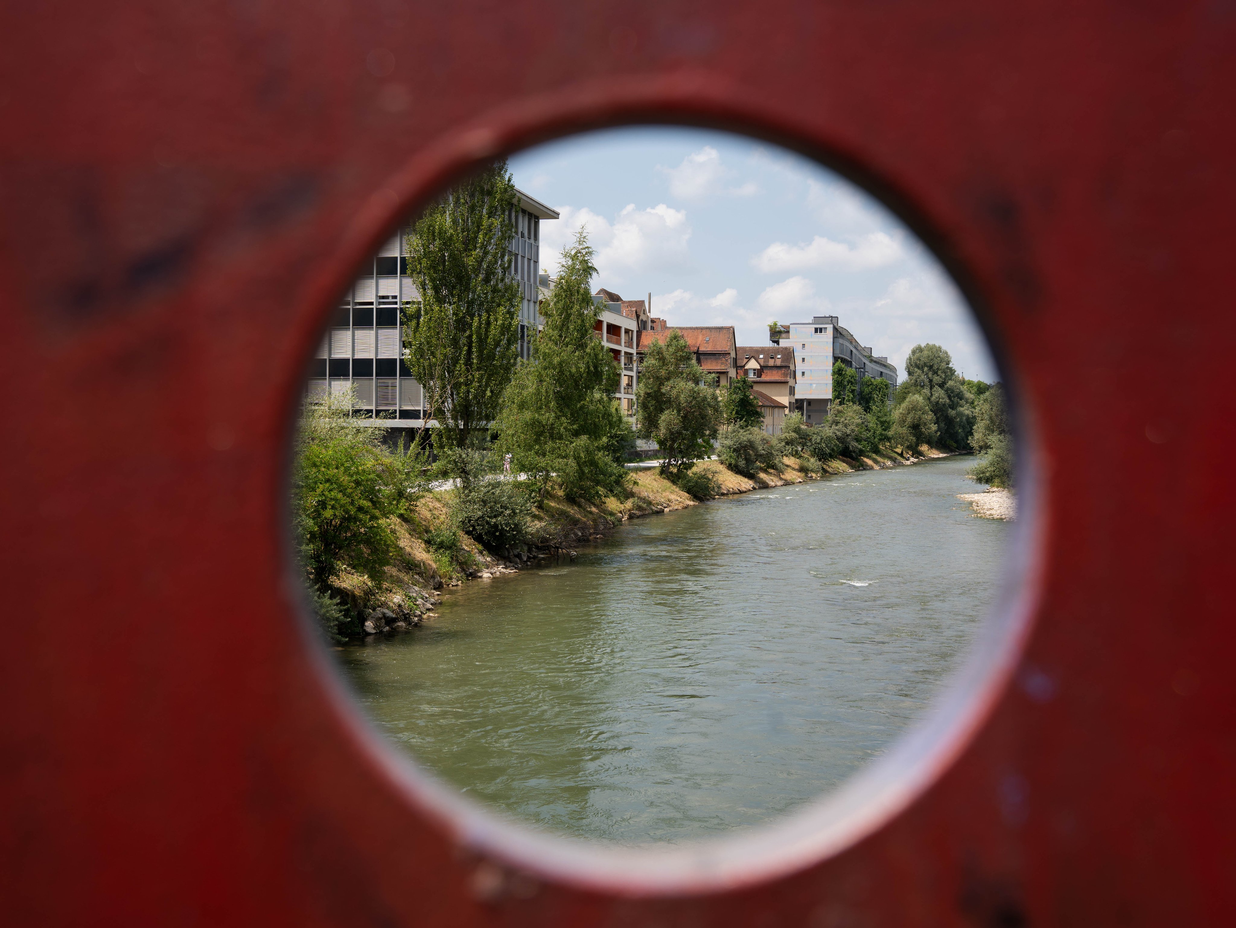 Blick auf die Limmat.