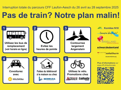 Une illustration avec des conseils et des offres alternatives pour les voyageuses et les voyageurs.