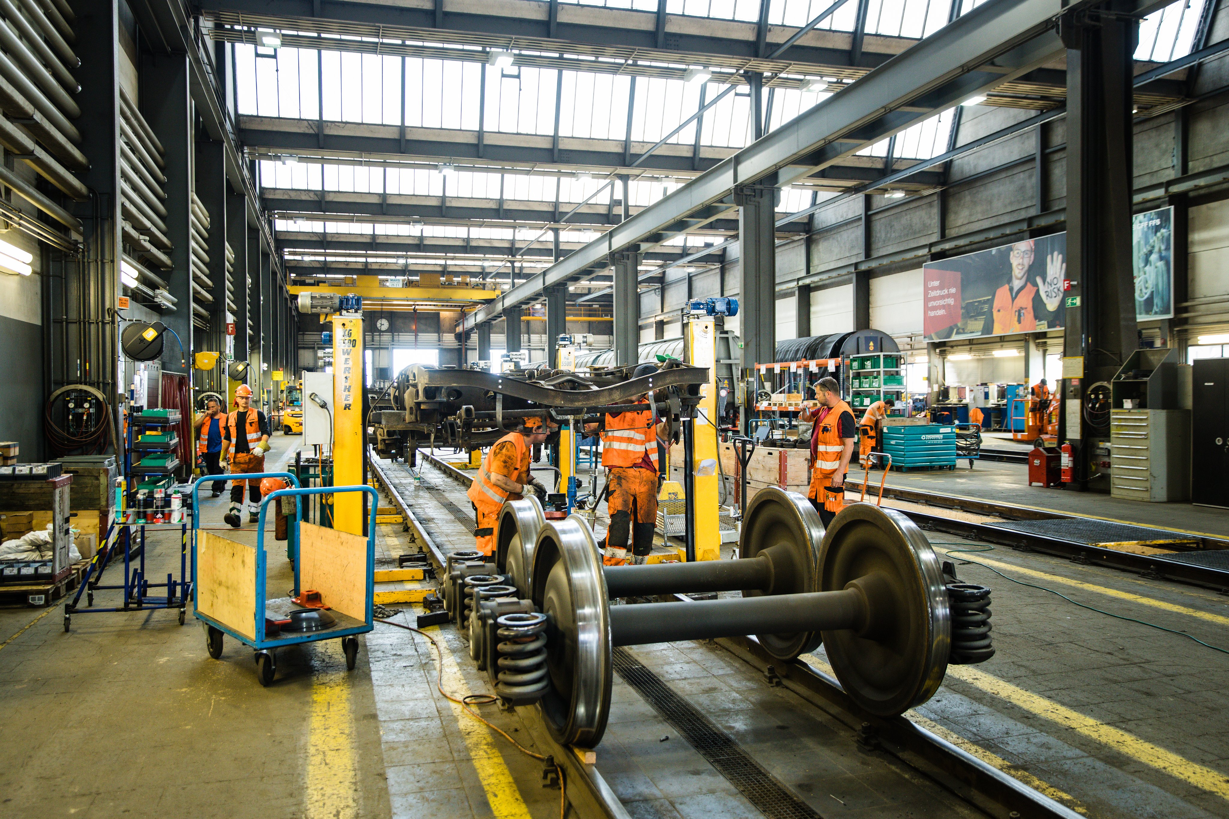 FFS Cargo cura la manutenzione dei carri di FFS Infrastruttura fino al 2029