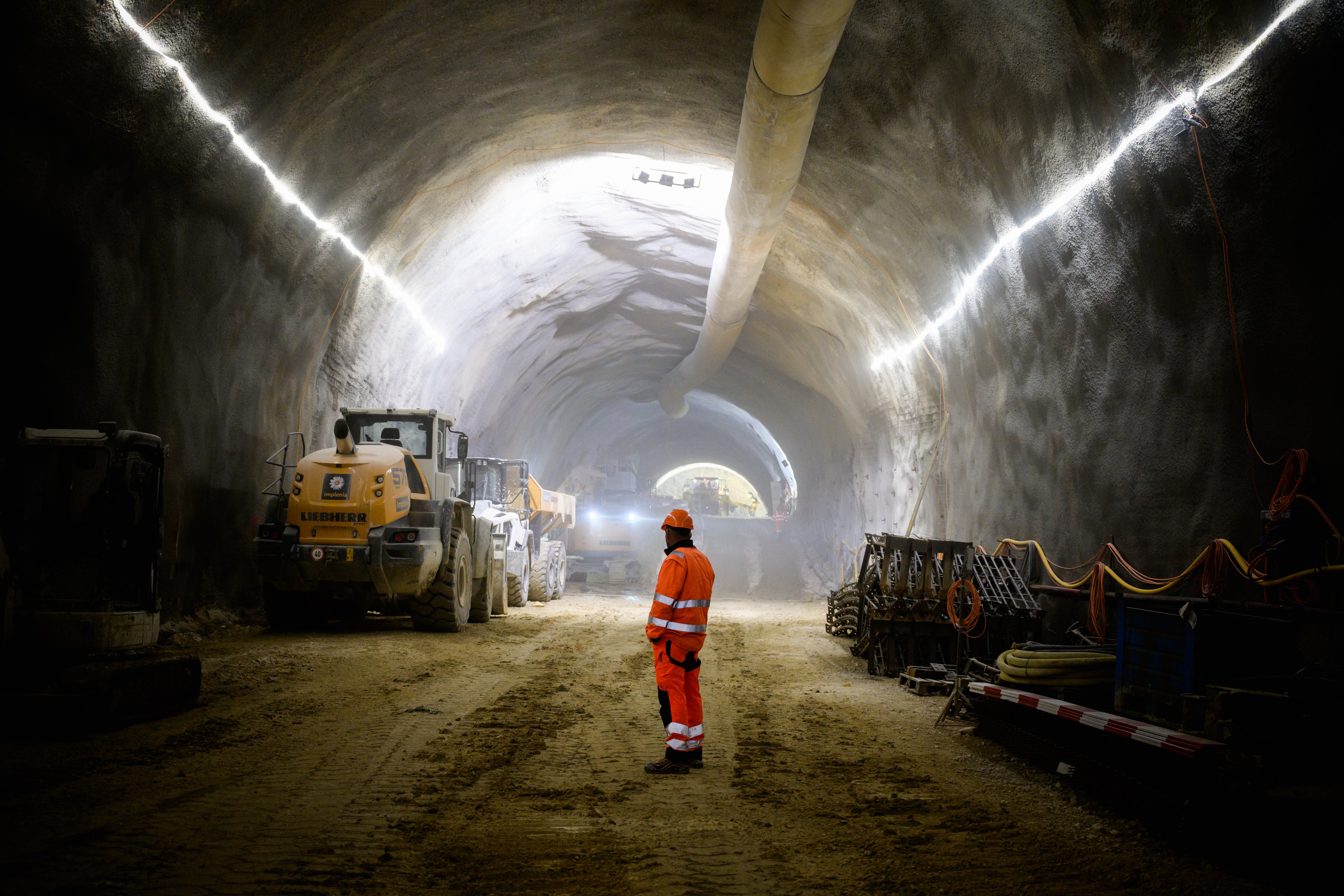 Gléresse: excavation du tunnel en cours - Portes ouvertes le 13 septembre 2025