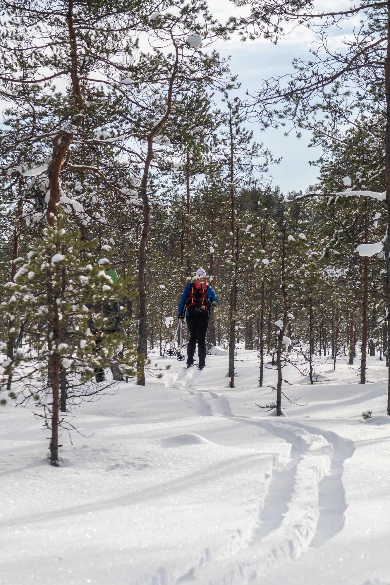 Talviretkeilyn peruskurssi 7 - kuvaaja jenny Paalijärvi