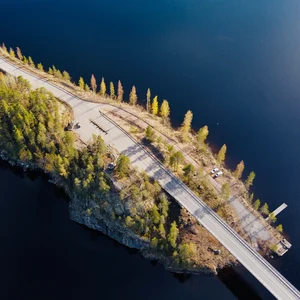 Suomalainen järvimaisema