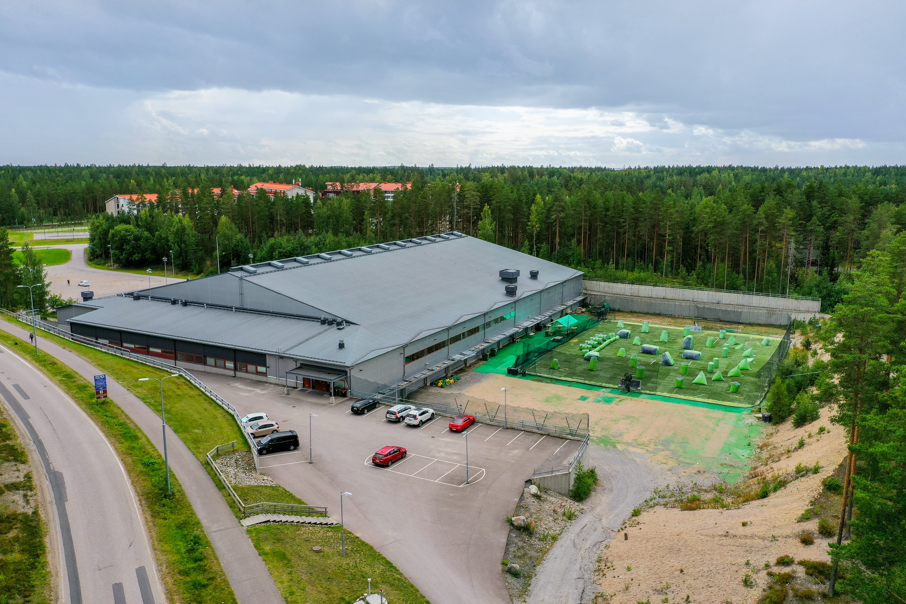 monitoimiareena ilmakuva