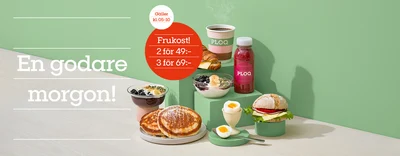 bild på frukostprodukter